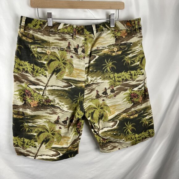 Tommy Bahama Tropcial Island Hula Girl Printed Shorts Mens Size 36 - Picture 4 of 11